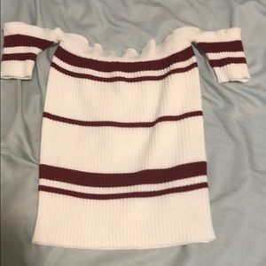 off the shoulder top